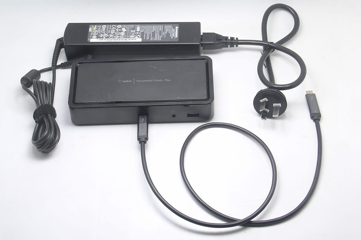 贝尔金 belkin 雷电3 dock plus扩展坞 F4U109 8K 5K双4K 60hz Gen2 10G PD