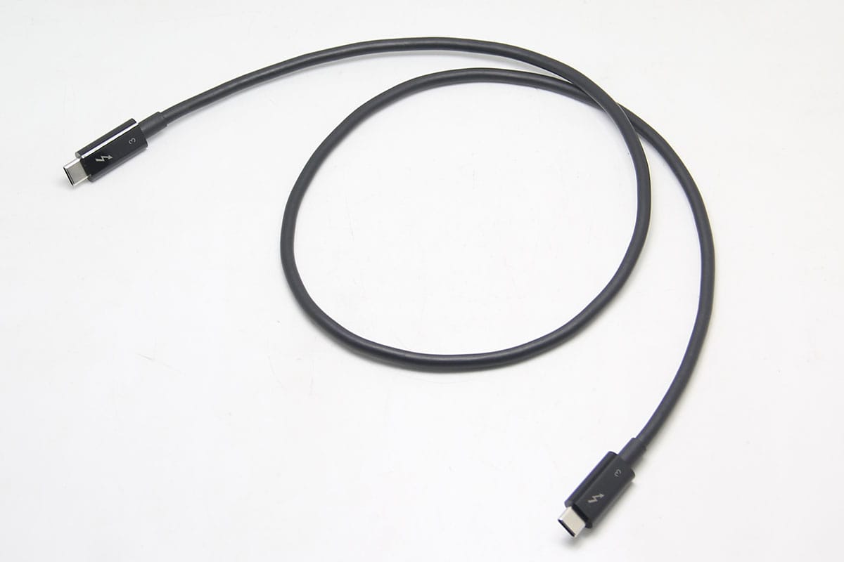 贝尔金 belkin 雷电3数据线0.8米100瓦PD满速40G带宽 5K/8K显示器信号线