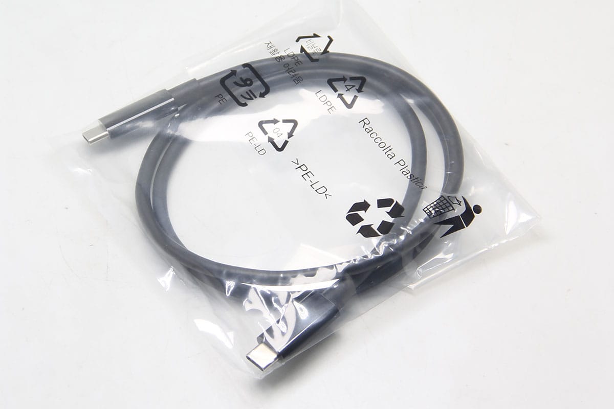 贝尔金 belkin 雷电3数据线0.8米100瓦PD满速40G带宽 5K/8K显示器信号线
