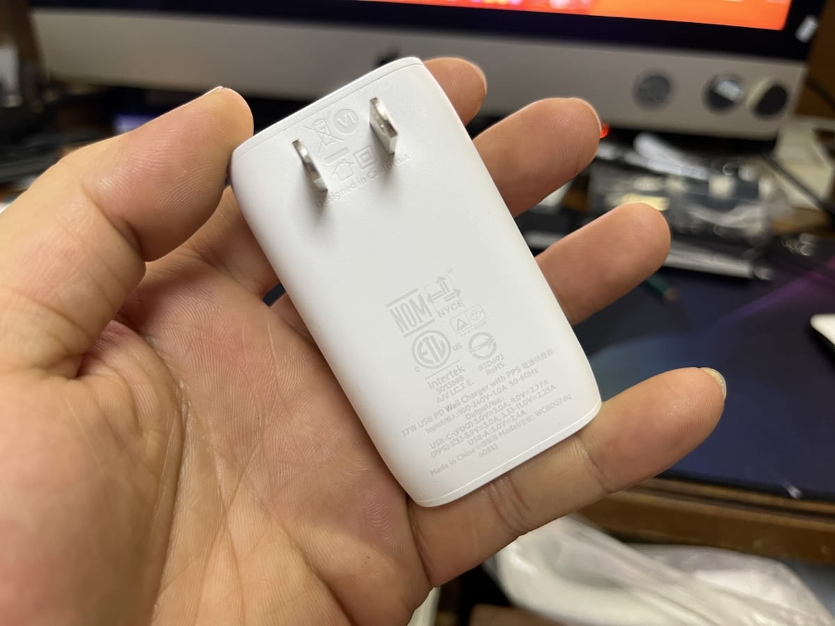 贝尔金belkin 25瓦 37瓦 充电器BOOST↑CHARGE™ USB-C PD 3.0 PPS 壁式充电器
