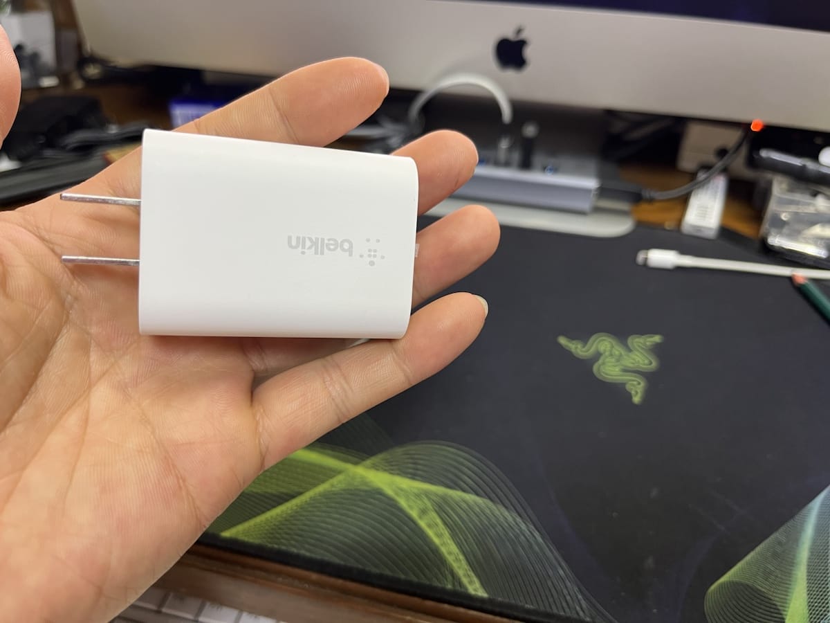 贝尔金belkin 25瓦 37瓦 充电器BOOST↑CHARGE™ USB-C PD 3.0 PPS 壁式充电器