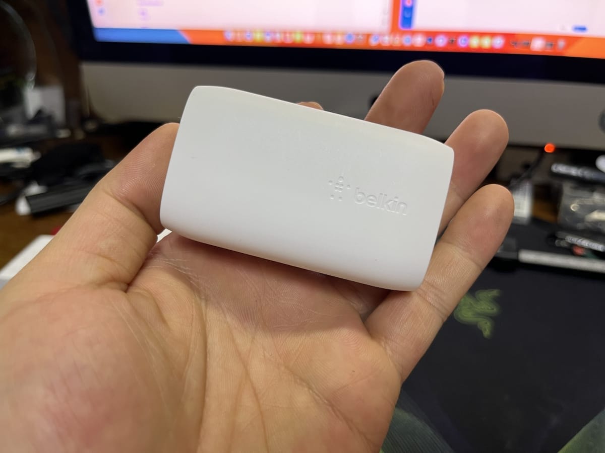 贝尔金belkin 25瓦 37瓦 充电器BOOST↑CHARGE™ USB-C PD 3.0 PPS 壁式充电器