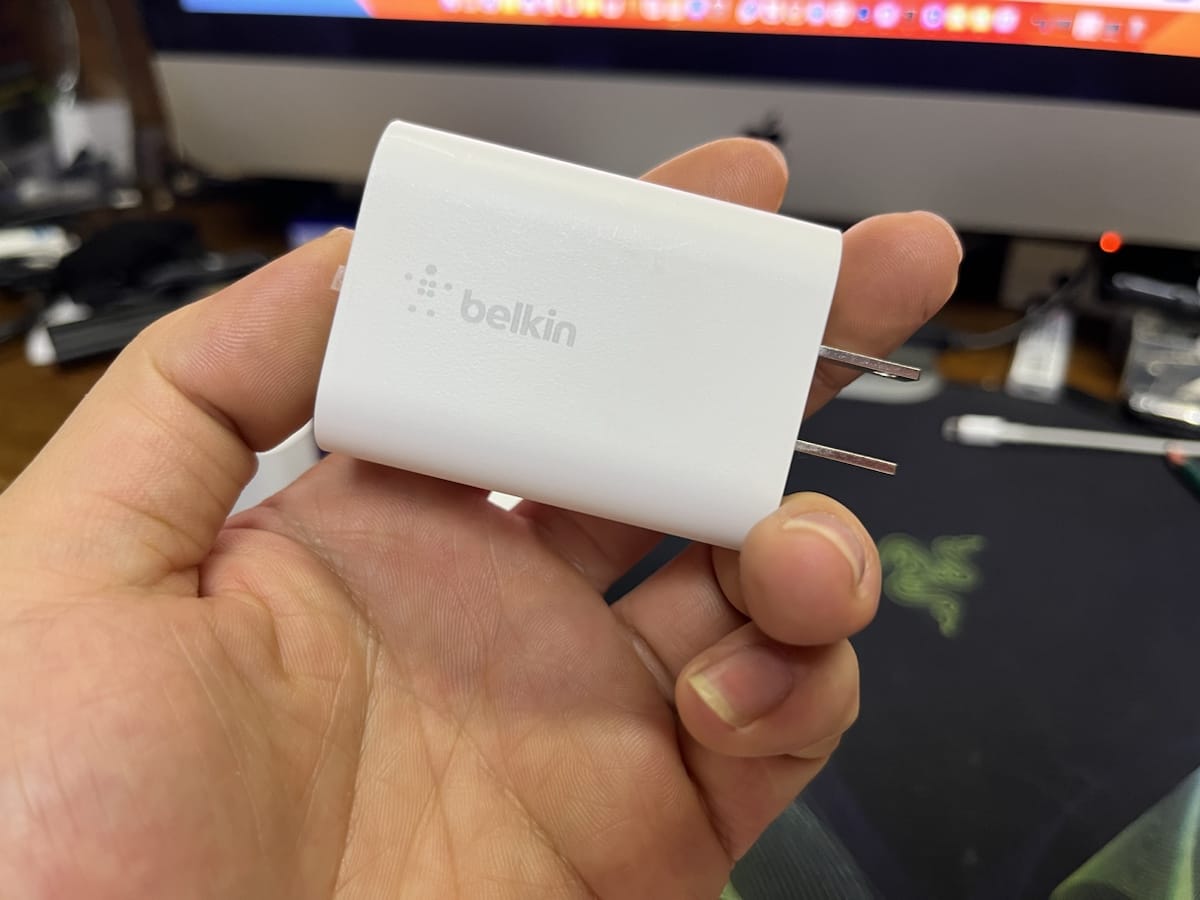 贝尔金belkin 25瓦 37瓦 充电器BOOST↑CHARGE™ USB-C PD 3.0 PPS 壁式充电器