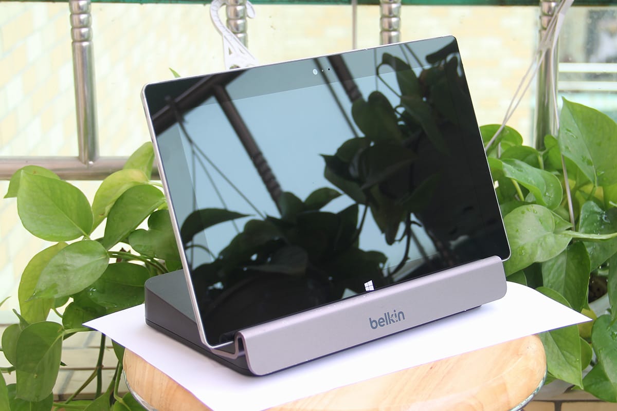 贝尔金Belkin B2B043-C00 支架式扩展坞底座surface平板电脑适用外接多屏显示器USB-HUB