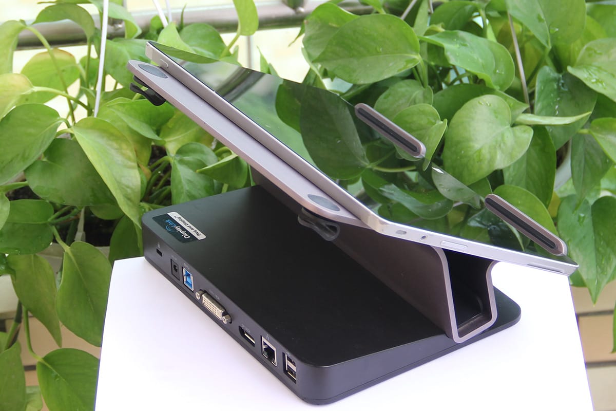贝尔金Belkin B2B044-C00 USB3.0 Dual Video Docking Stand for Ultrabooks支架式扩展坞底座平板笔记本电脑外接多屏/USB/网卡/声卡