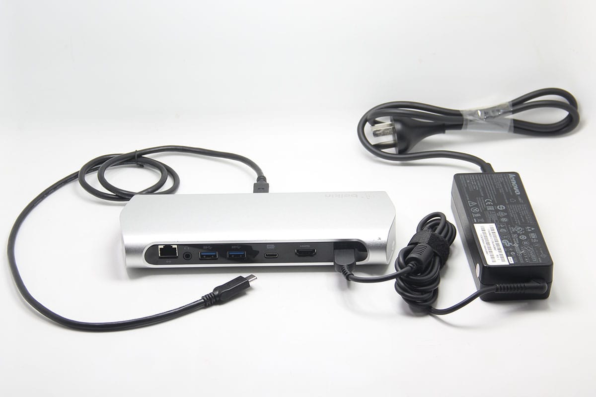 贝尔金belkin Express Dock HD F4U093 全功能C扩展坞PD 60瓦供电扩USB3.0 HDMI 耳机3.5mm 千兆网卡 贝尔金belkin Express Dock HD F4U093 全功能C扩展坞PD 60瓦供电扩USB3.0 HDMI 耳机3.5mm 千兆网卡