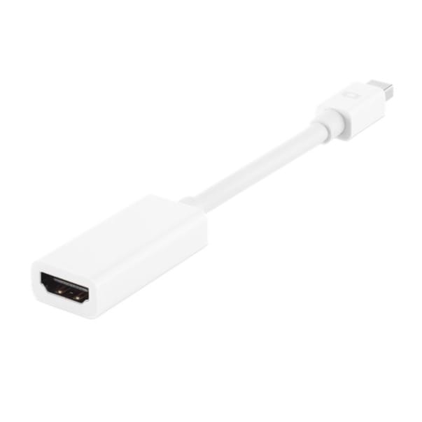 贝尔金苹果mac电脑 迷你DP转HDMI adapter高清线 4k 转接线 Belkin 4K Mini DisplayPort to HDMI Adapter 转换器