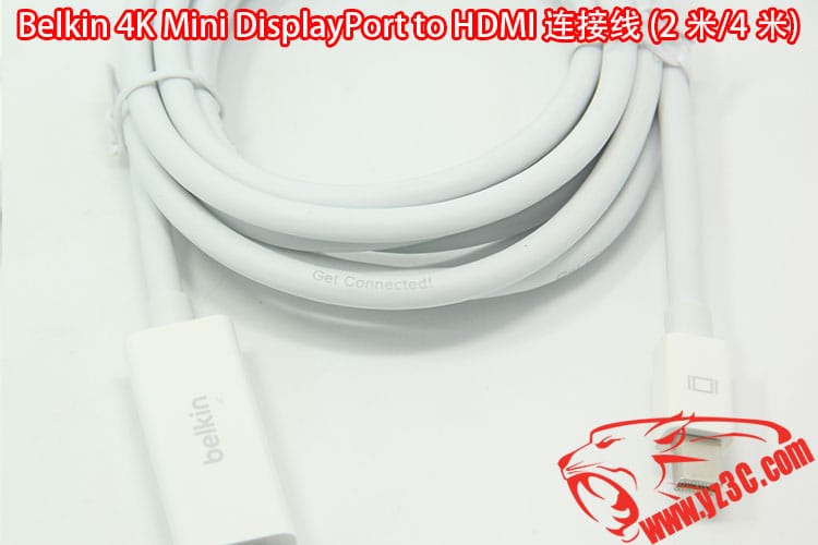贝尔金苹果MAC电脑迷你Displayport to HDMI 高清4K连接线3D 2米 F2CD077yw2M-APL UPC 或 EAN 编号 : 745883701995