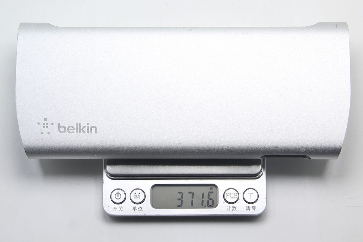 贝尔金雷电2 F4U085 扩展坞适用于老款的Macbookpro笔记本电脑外扩显示器USB3.0接口千兆网卡