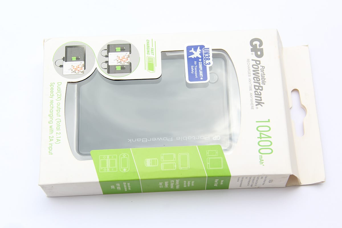超霸GP充电宝Power Bank 5200mAh移动电源 GP352A GPACCX352009 GPGP352AGE-2B1