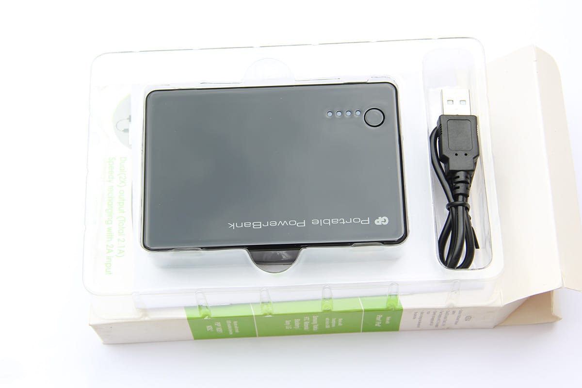 超霸GP充电宝Power Bank 5200mAh移动电源 GP352A GPACCX352009 GPGP352AGE-2B1