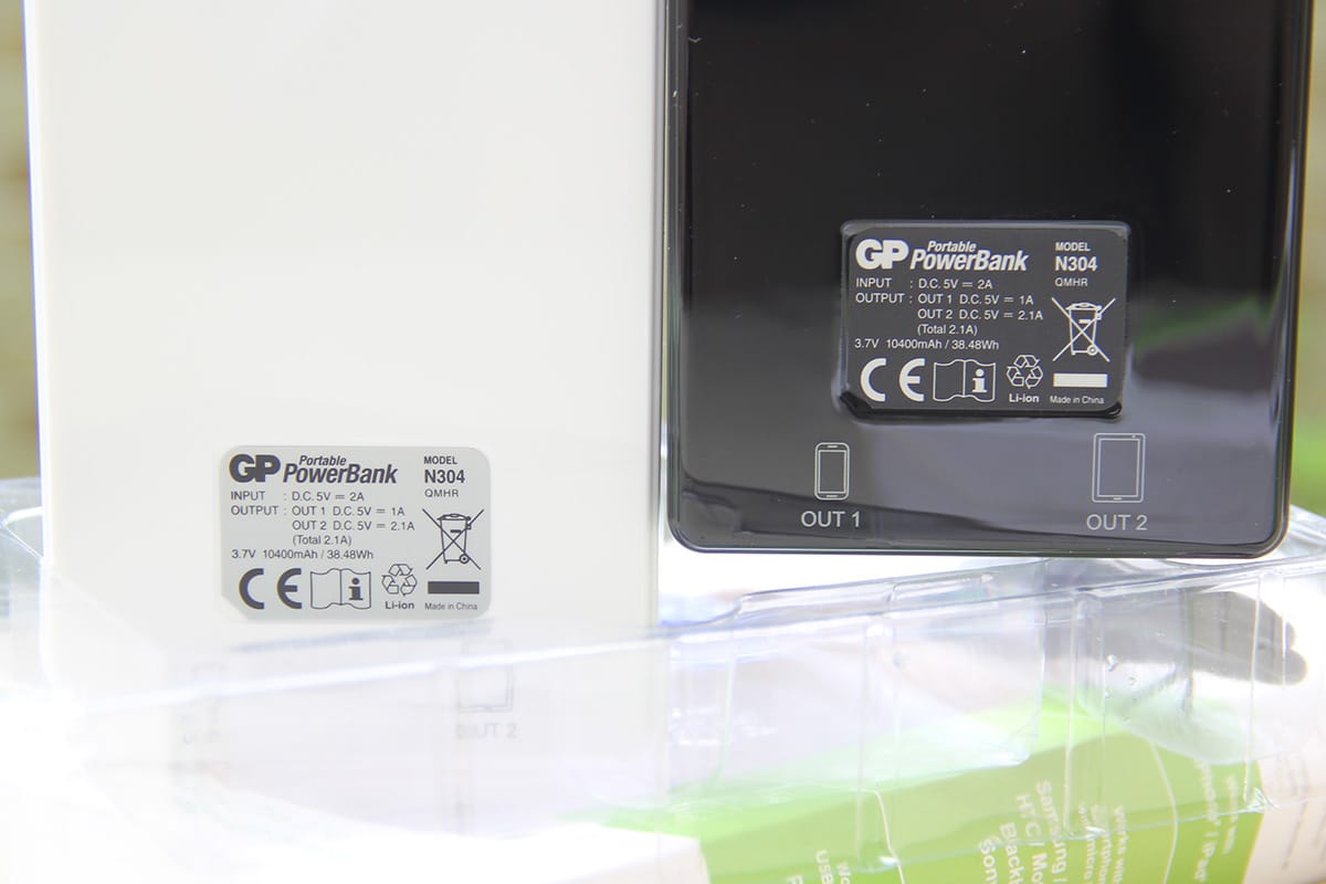 超霸GP充电宝Power Bank 5200mAh移动电源 GP352A GPACCX352009 GPGP352AGE-2B1