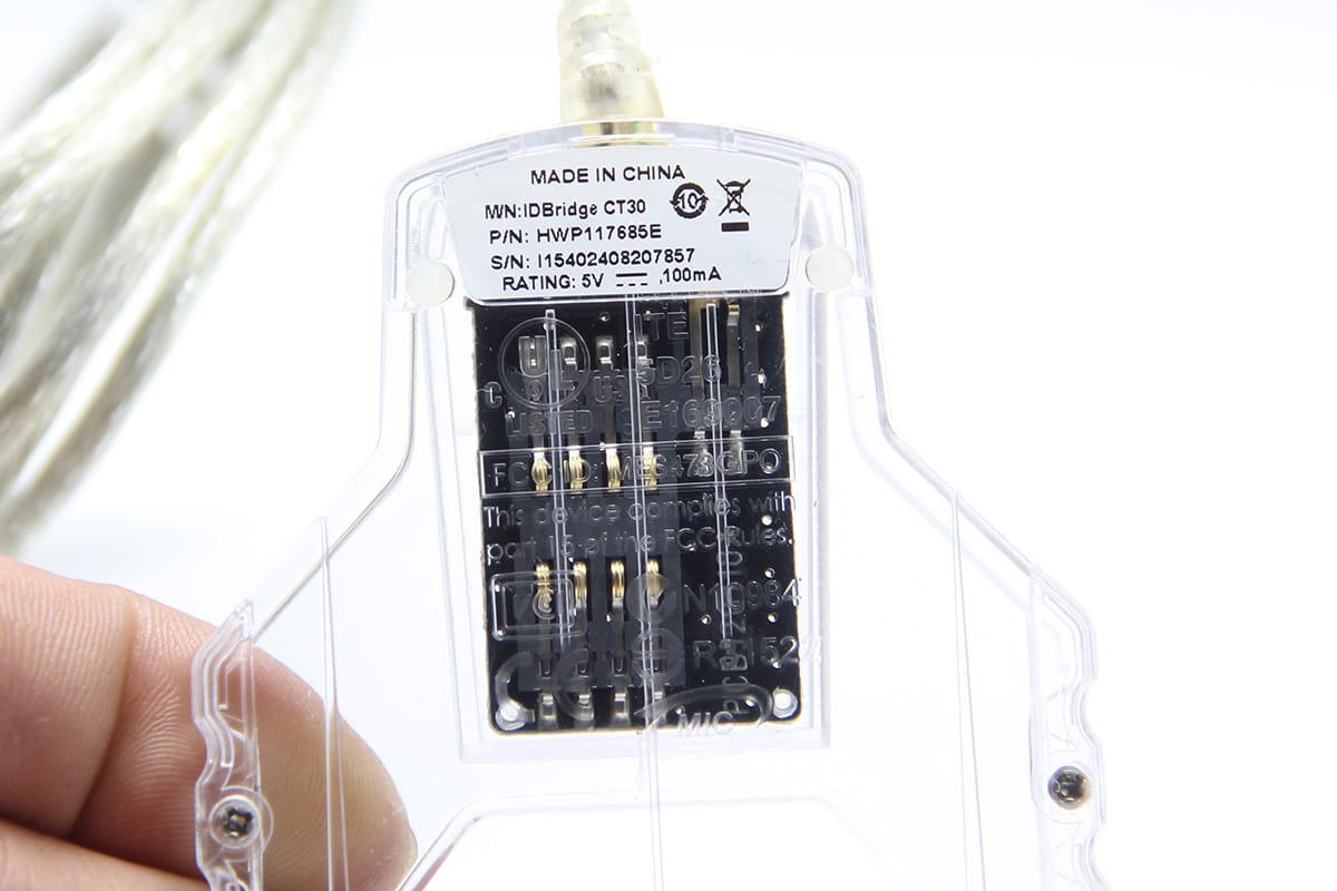 金雅拓Gemalto PC USB-TR HWP117685A芯片卡读卡器IDBridge CT30