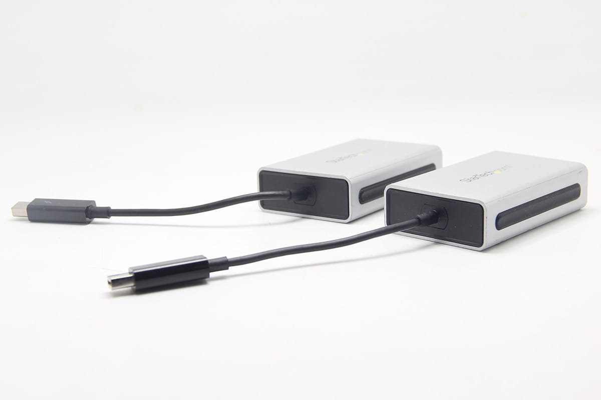 雷电2转USB3.0 千兆网卡TB2USB3GE TB2USB3ES esata 便携式转换器老款Mac电脑外扩接口 Thunderbolt 转千兆以太网加 USB 3.0 - Thunderbolt 适配器 为配备 Thunderbolt™ 的 MacBook® 或 Ultrabook™ 添加一个千兆以太网端口和一个 USB 3.0 集线器端口