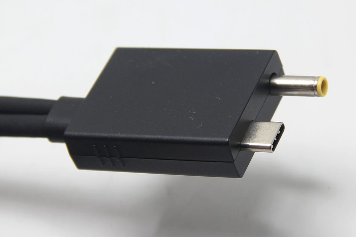  雷电3工作站扩展坞连接线 带直流电源分离电缆 40G 传输速率 Thinkpad Thunderbolt3 workstation dock split cable P/N：5C10V25713
