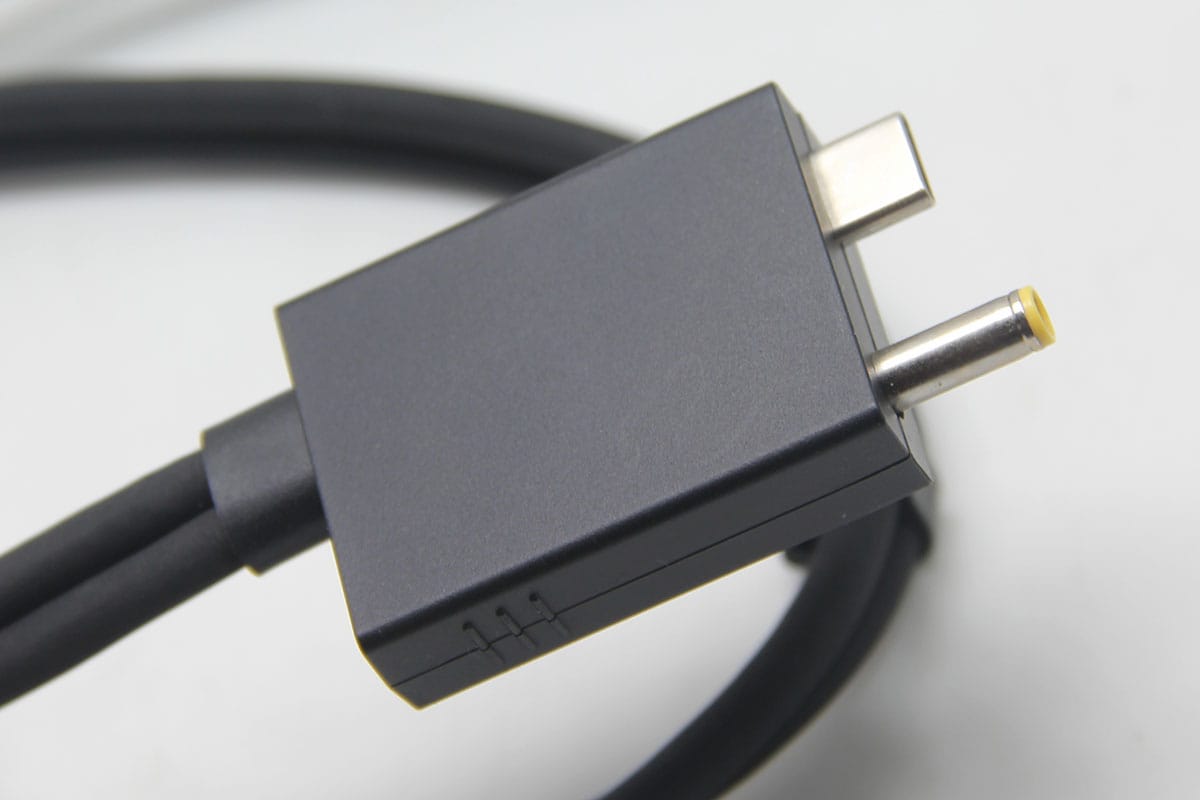  雷电3工作站扩展坞连接线 带直流电源分离电缆 40G 传输速率 Thinkpad Thunderbolt3 workstation dock split cable P/N：5C10V25713