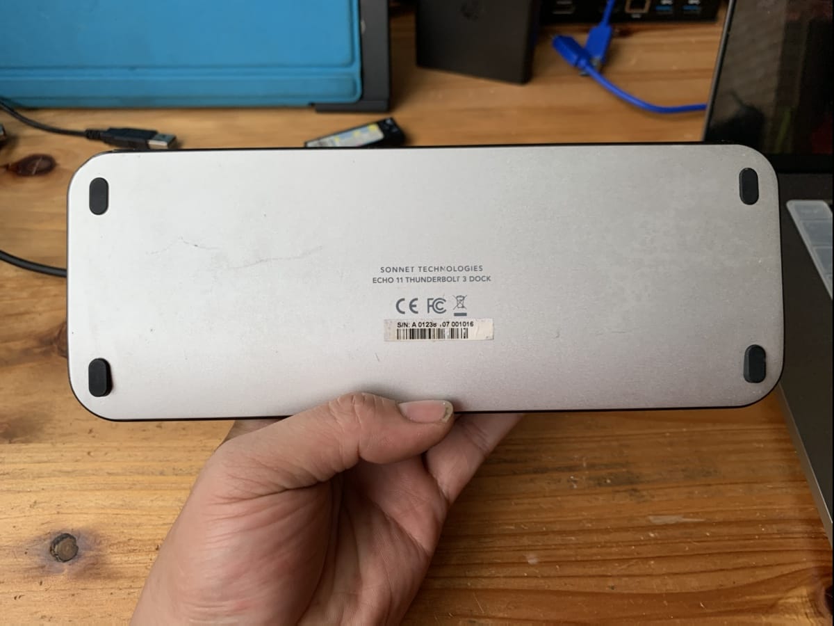 ECHO 11 thunderbolt 3 dock 85瓦pd供电 USB3.0 SD卡 网卡 双4k 60hz HDMI