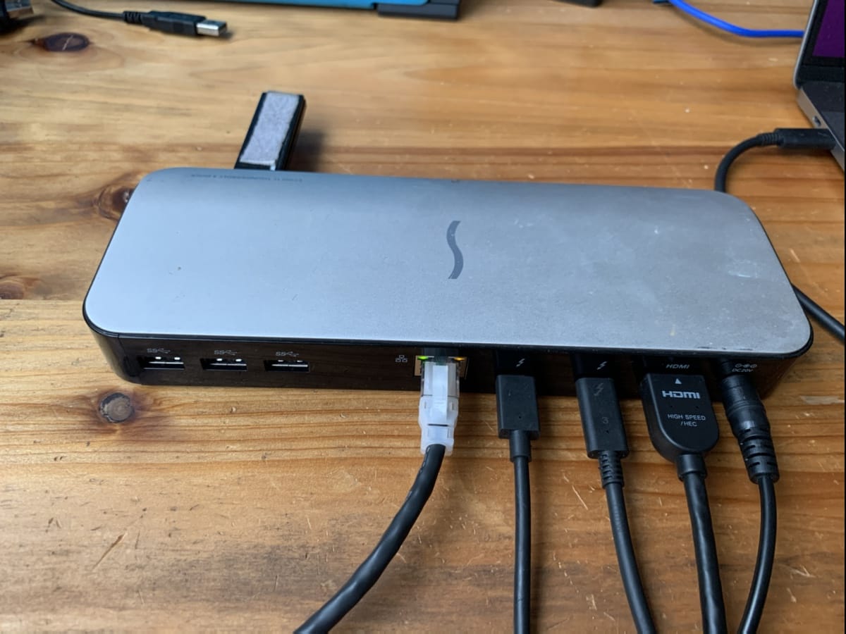 ECHO 11 thunderbolt 3 dock 85瓦pd供电 USB3.0 SD卡 网卡 双4k 60hz HDMI