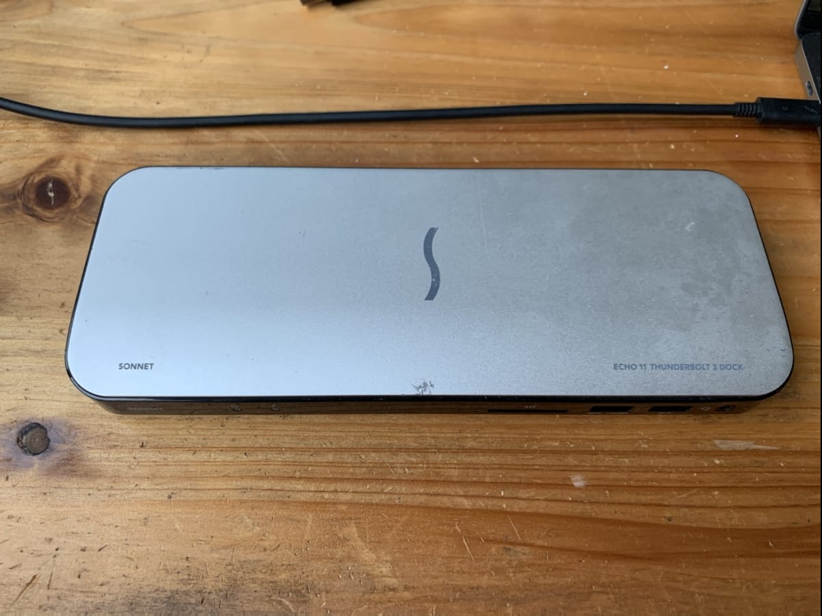 ECHO 11 thunderbolt 3 dock 85瓦pd供电 USB3.0 SD卡 网卡 双4k 60hz HDMI