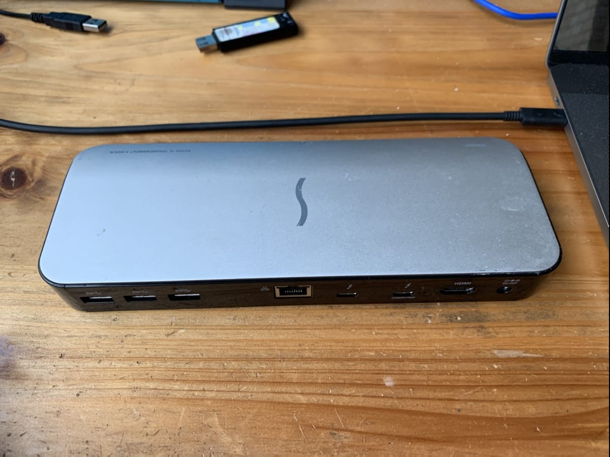 ECHO 11 thunderbolt 3 dock 85瓦pd供电 USB3.0 SD卡 网卡 双4k 60hz HDMI