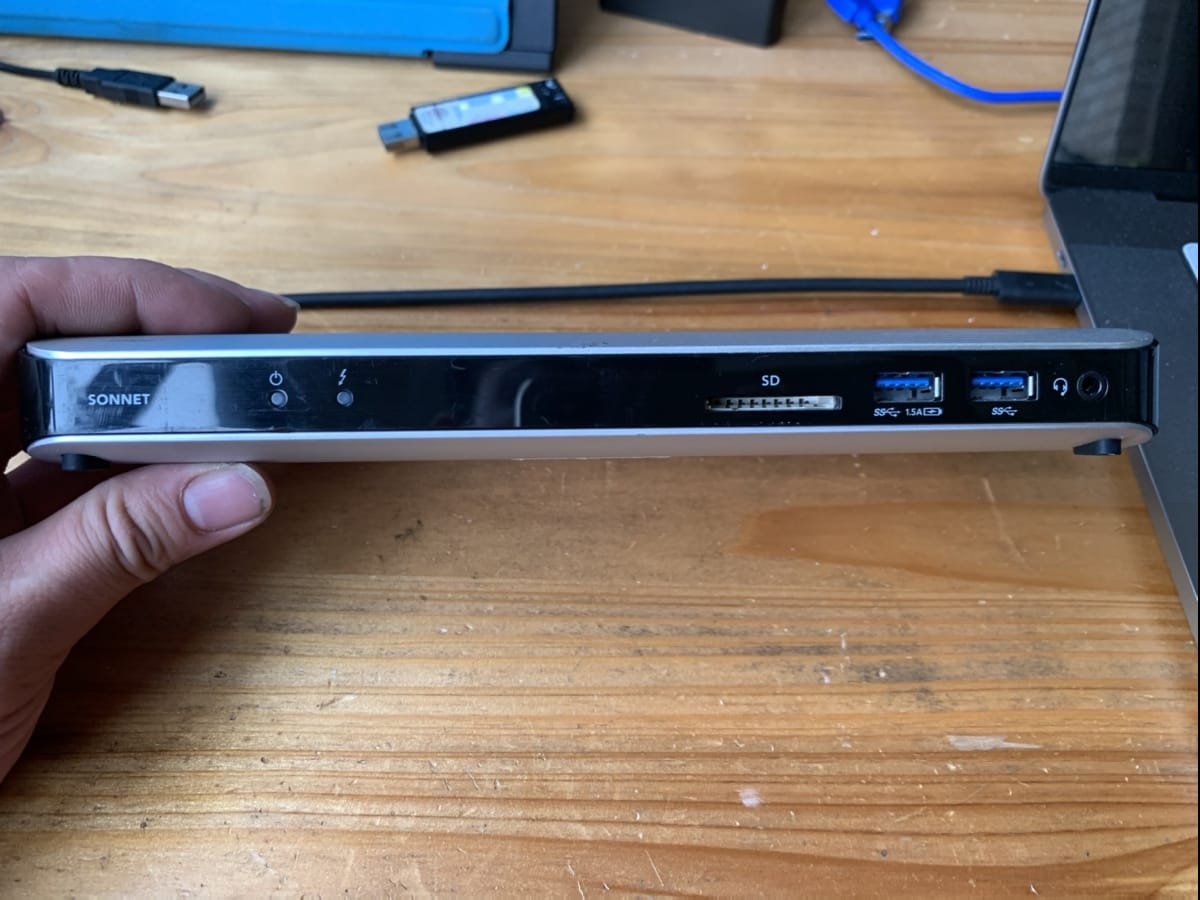 ECHO 11 thunderbolt 3 dock 85瓦pd供电 USB3.0 SD卡 网卡 双4k 60hz HDMI
