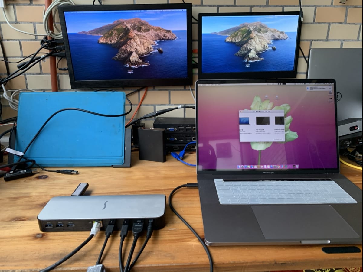 ECHO 11 thunderbolt 3 dock 85瓦pd供电 USB3.0 SD卡 网卡 双4k 60hz HDMI