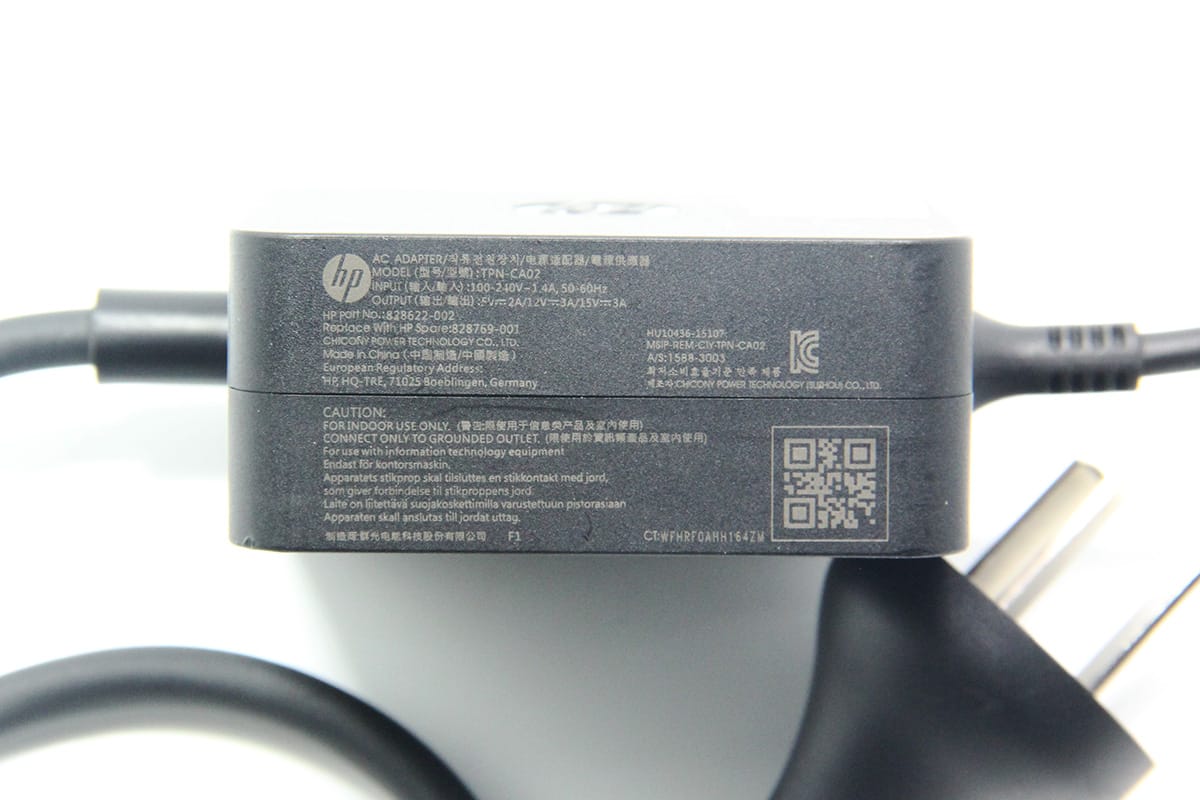 HP 5V=2A/12V=3A/15V=3A 45瓦电源适配器USB-Type-C TPN-CA02 828622-002
