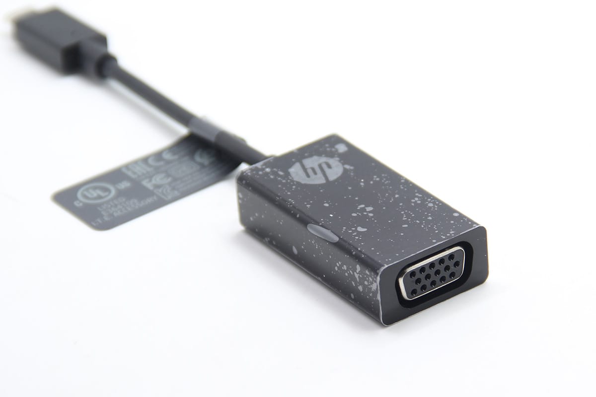 HP USB-C to VGA Adapter N9K76AA 原装HP USB-C转VGA type-c雷电3转VGA手机笔记本外接投影仪显示器 HP USB-C to VGA Adapter N9K76AA 原装HP USB-C转VGA type-c雷电3转VGA手机笔记本外接投影仪显示器