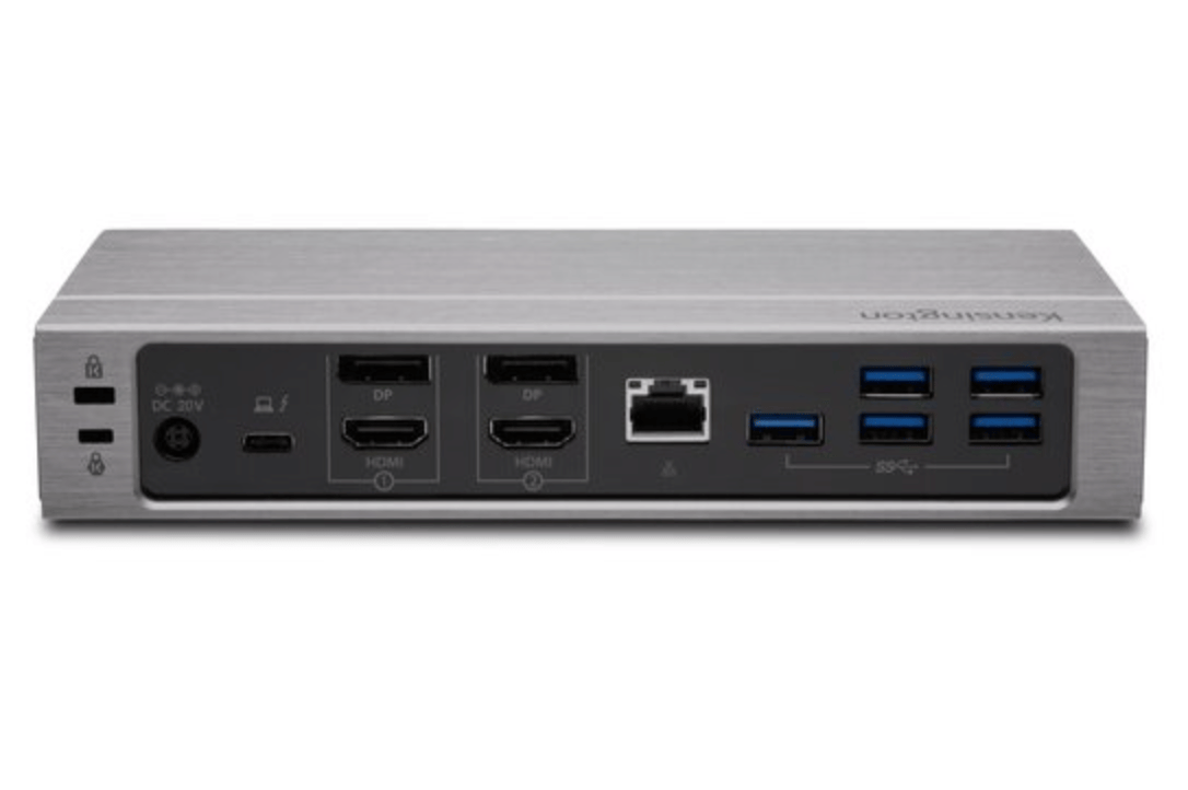 kensington 肯辛通 SD5600T雷电3兼容AMD全功能C 96瓦PD供电双4K兼容win/Macos 10G口 kensington 肯辛通 SD5600T雷电3兼容AMD全功能C 96瓦PD供电双4K兼容win/Macos 10G口