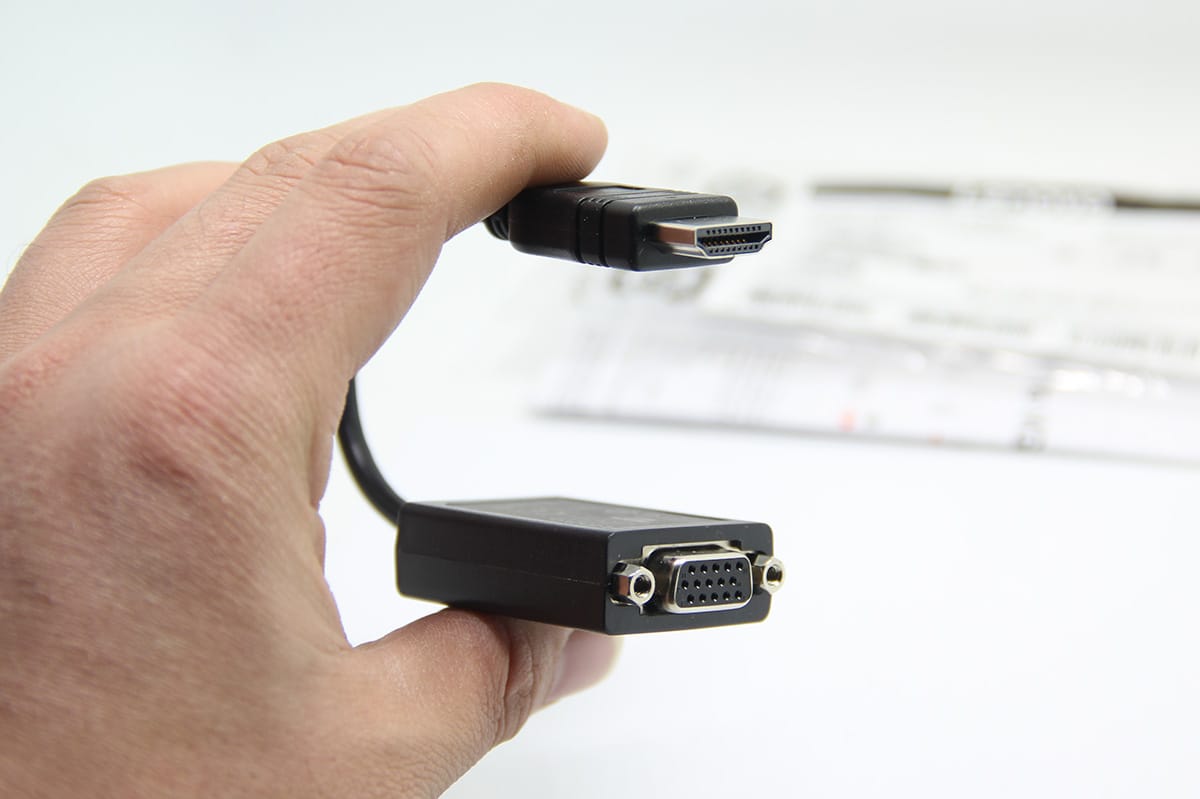 lenove HDMI to VGA Adapter联想原装标准HDMI转VGA线高清转换器笔记本电脑投影仪视频转接头0B47069 LT8511