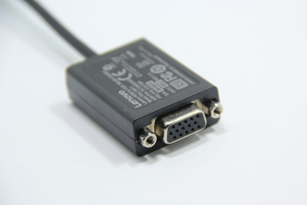 lenove HDMI to VGA Adapter联想原装标准HDMI转VGA线高清转换器笔记本电脑投影仪视频转接头0B47069 LT8511