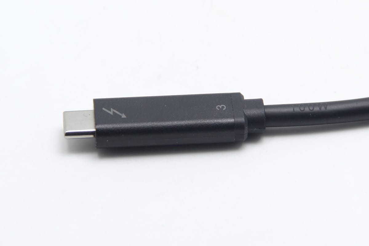 LG Thunderbolt3 40Gbps 5A 100W雷电3数据线5K Type-C SSD硬盘nvme EGPU外置显卡MacBook雷雳3