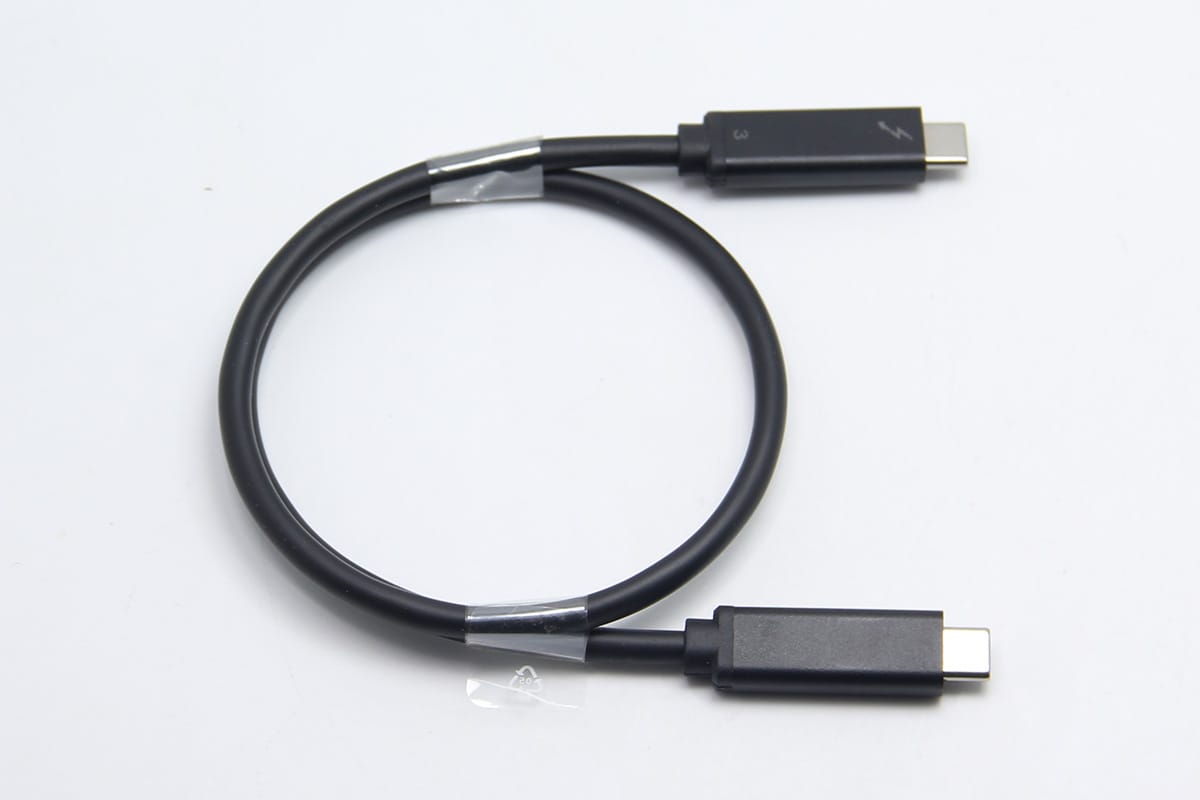 LG Thunderbolt3 40Gbps 5A 100W雷电3数据线5K Type-C SSD硬盘nvme EGPU外置显卡MacBook雷雳3