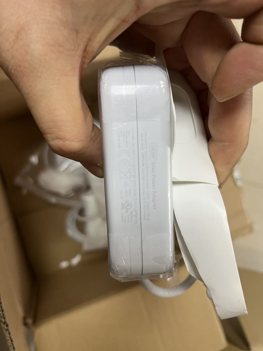 M1 iMac 143瓦电源适配器 A2388电源火牛 磁吸连接电源一体机充电器