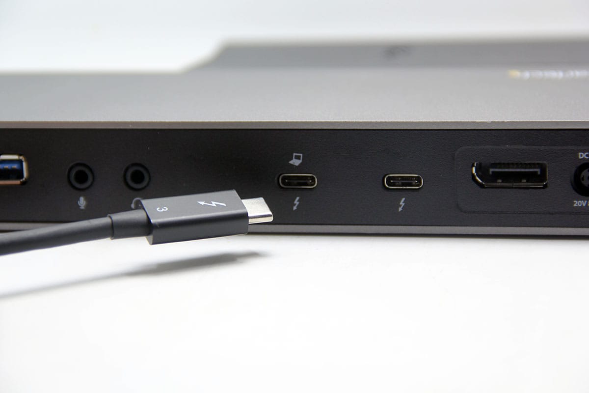 Mac 和 Windows® | USB-C 转 DP 电缆 | 双4k 60hz雷电3 85瓦PD扩展坞USB3.0 千兆网卡 声卡 TB3DK2DPPD Mac 和 Windows® | USB-C 转 DP 电缆 | 双4k 60hz雷电3 85瓦PD扩展坞USB3.0 千兆网卡 声卡 TB3DK2DPPD