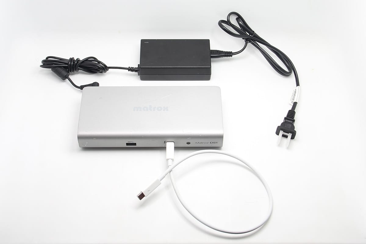 Matrox DS1 Thunderbolt扩展基座 雷电2转USB3.0 HDMI Mac book