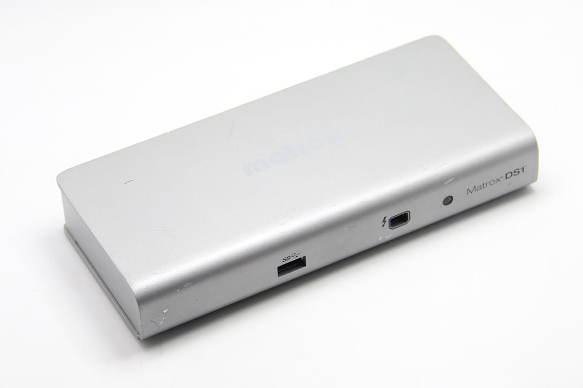 Matrox DS1 Thunderbolt扩展基座 雷电2转USB3.0 HDMI Mac book