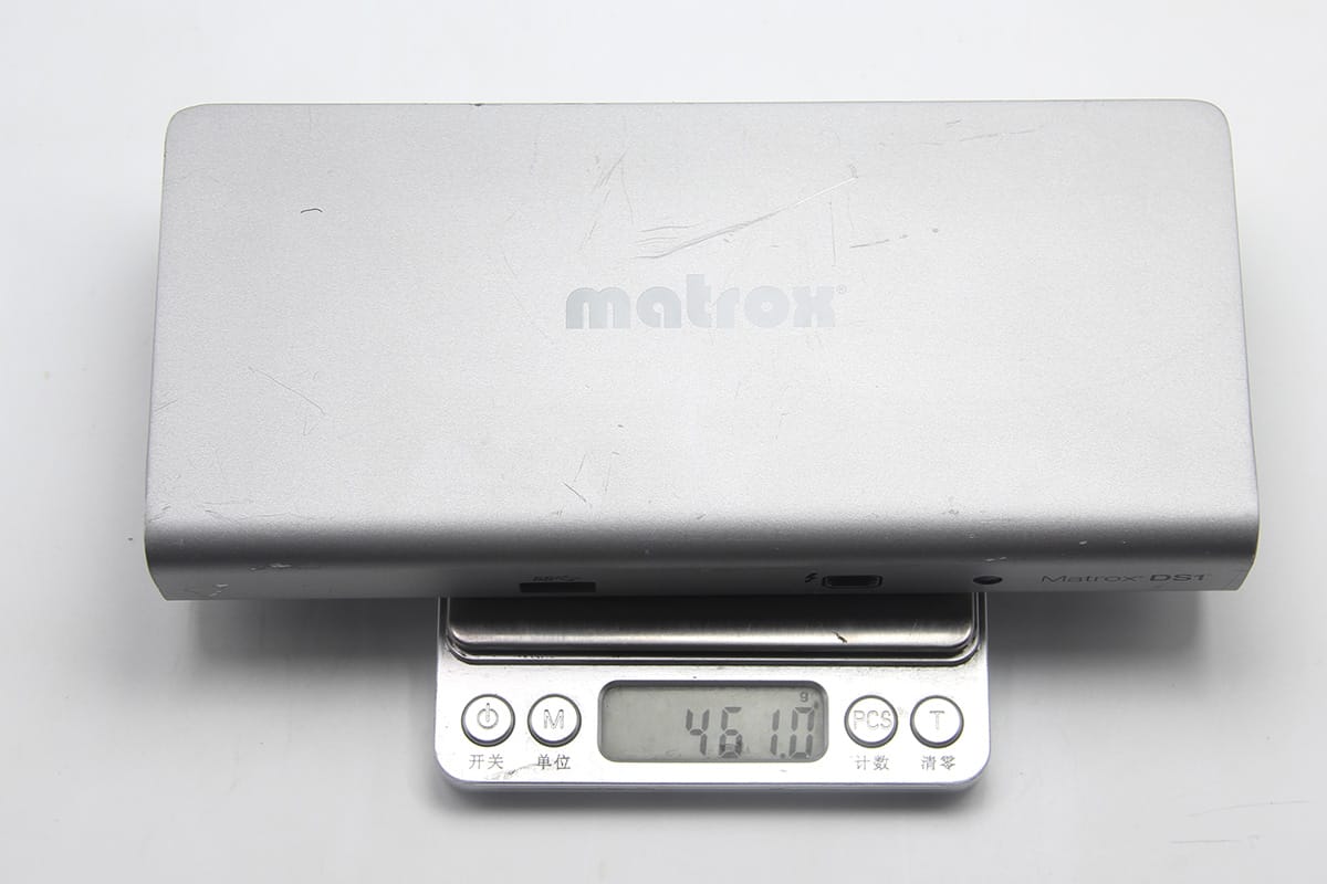 Matrox DS1 Thunderbolt扩展基座 雷电2转USB3.0 HDMI Mac book