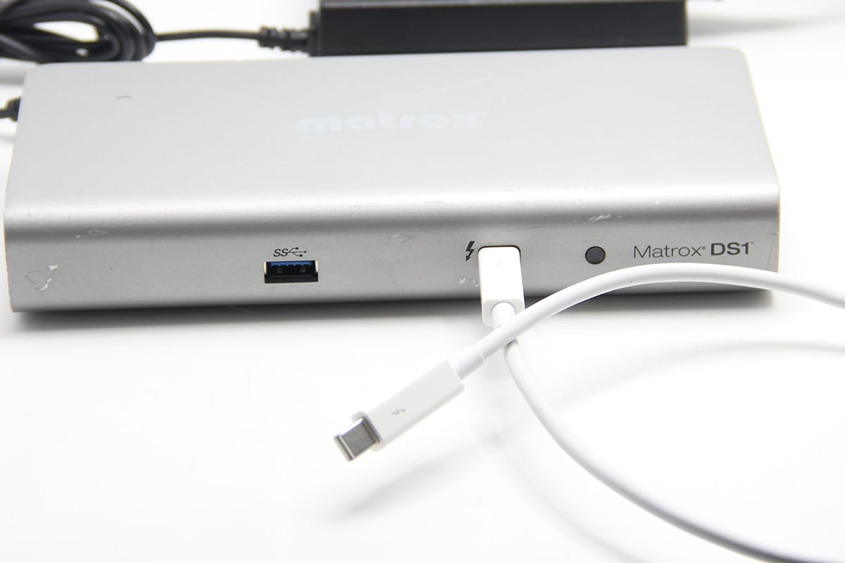 Matrox DS1 Thunderbolt扩展基座 雷电2转USB3.0 HDMI Mac book