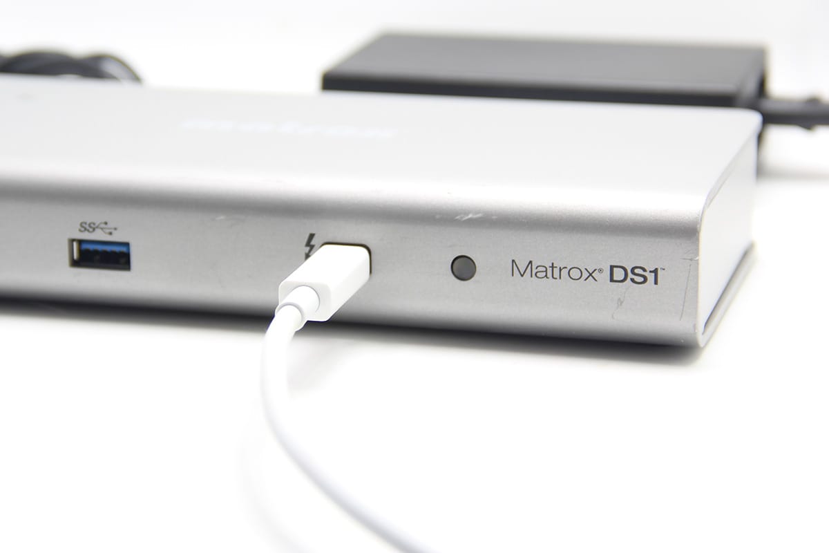 Matrox DS1 Thunderbolt扩展基座 雷电2转USB3.0 HDMI Mac book