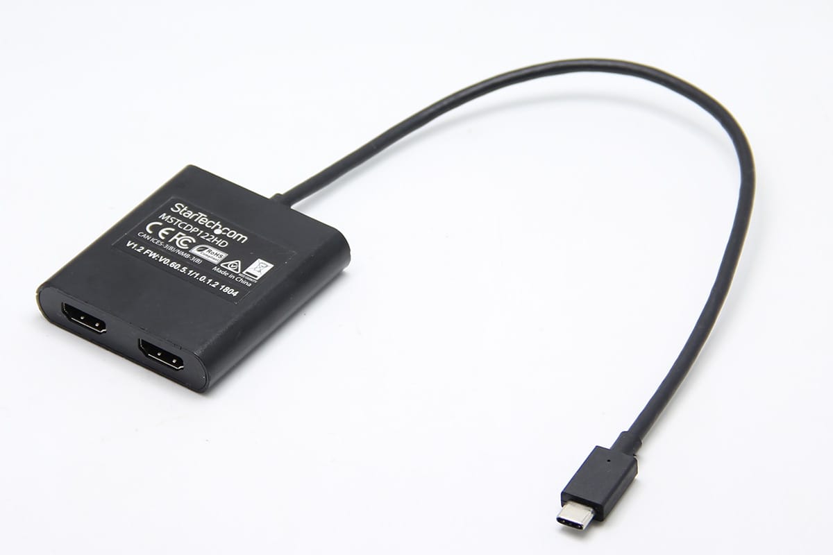 MST显示集线器USB-C 雷电3外接2个HDMI 4k分辨率 笔记本外接多屏2-port USB-C to HDMI MST Hub - 4K 30Hz MST显示集线器USB-C 雷电3外接2个HDMI 4k分辨率 笔记本外接多屏2-port USB-C to HDMI MST Hub - 4K 30Hz