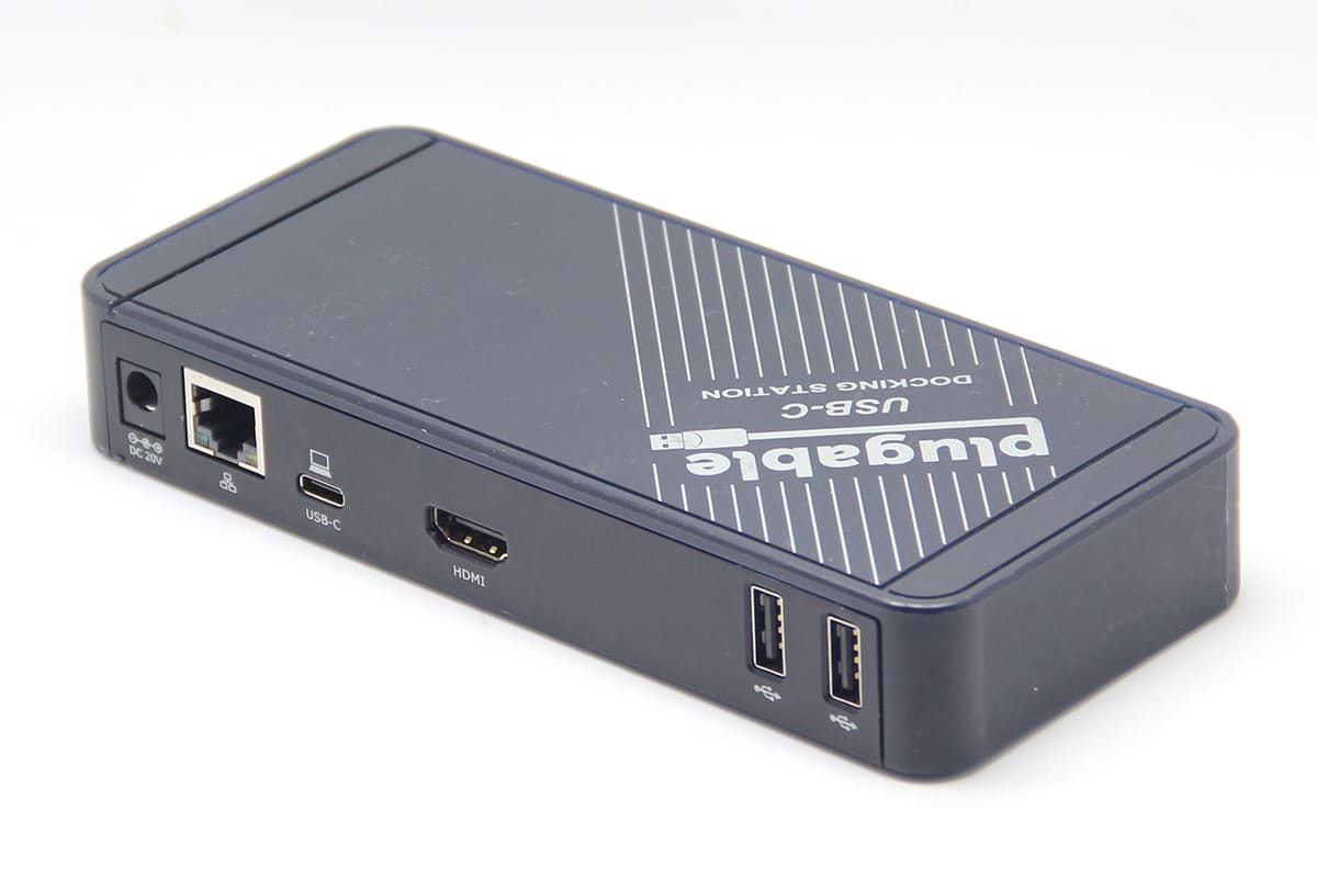 plugable全功能C usb-C扩展坞PD供电输出兼容雷电3/4电脑 安卓M1苹果外接网显USB