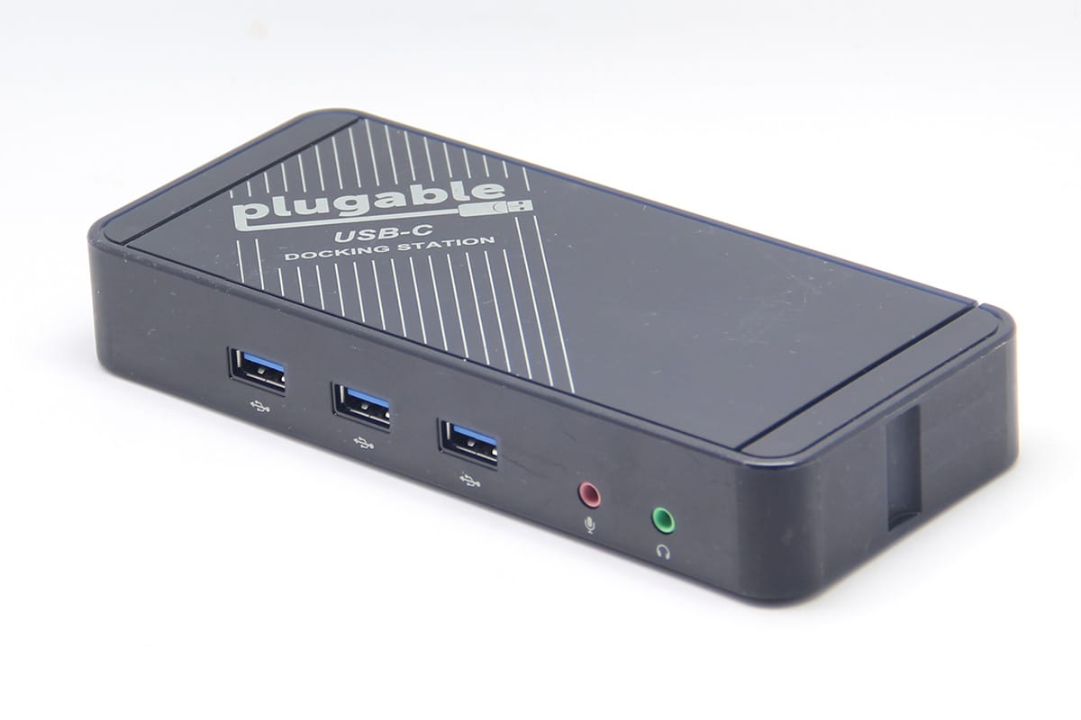 plugable全功能C usb-C扩展坞PD供电输出兼容雷电3/4电脑 安卓M1苹果外接网显USB