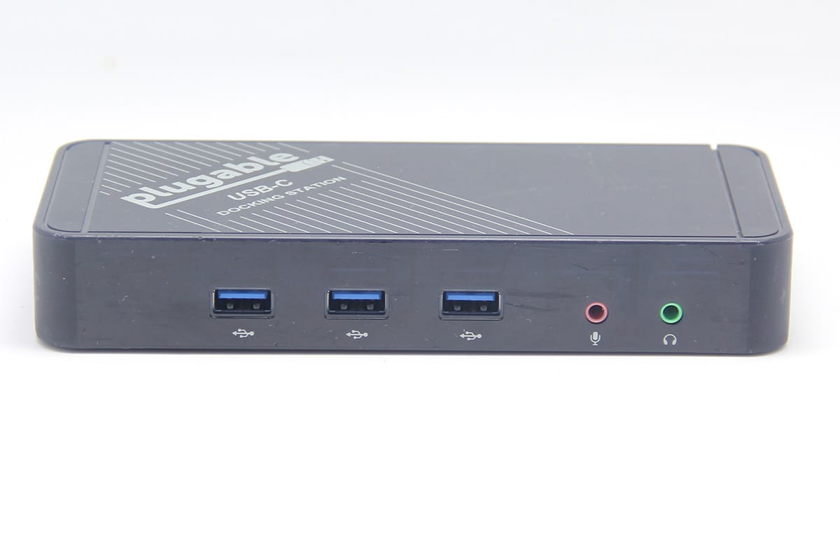 plugable全功能C usb-C扩展坞PD供电输出兼容雷电3/4电脑 安卓M1苹果外接网显USB