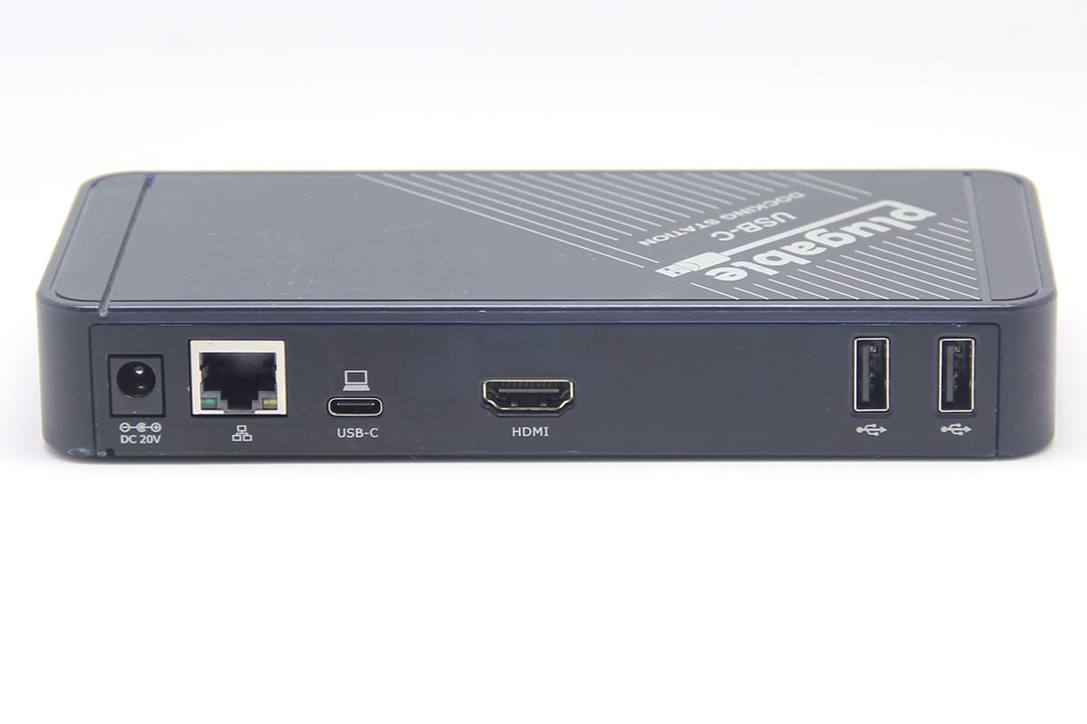 plugable全功能C usb-C扩展坞PD供电输出兼容雷电3/4电脑 安卓M1苹果外接网显USB