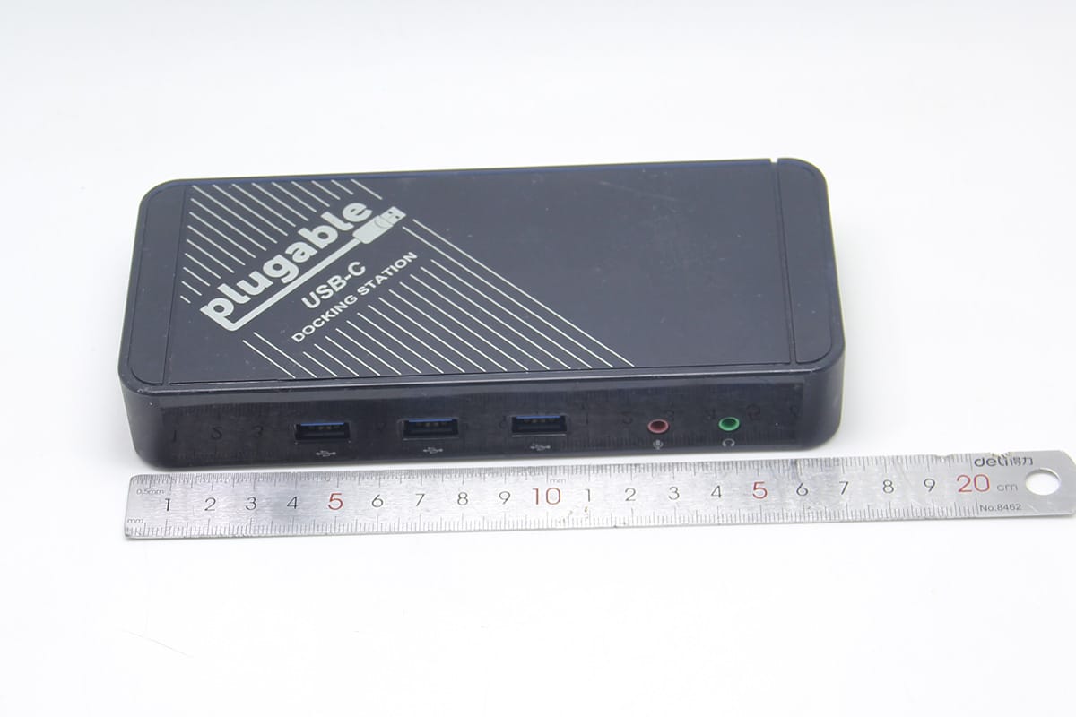 plugable全功能C usb-C扩展坞PD供电输出兼容雷电3/4电脑 安卓M1苹果外接网显USB
