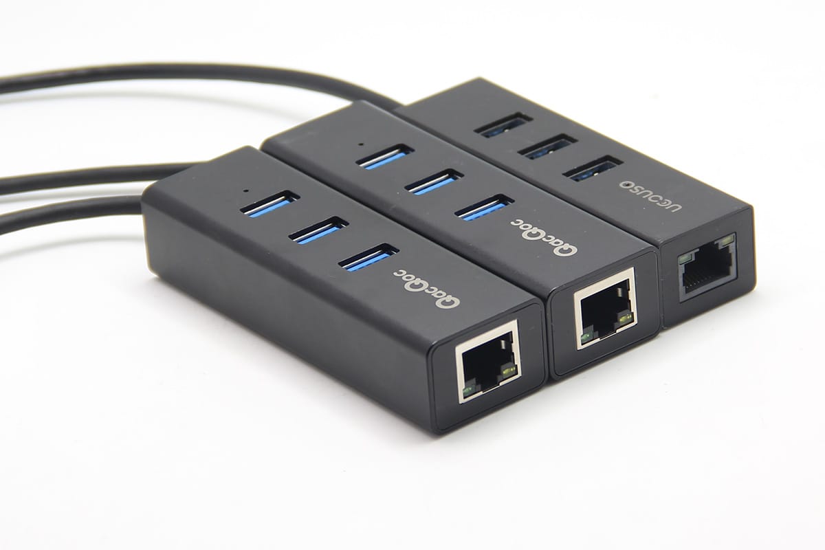 QacQoc UcoUso type-c转USB3.0 HUB RJ45 VGA HDMI适用Mac WIN
