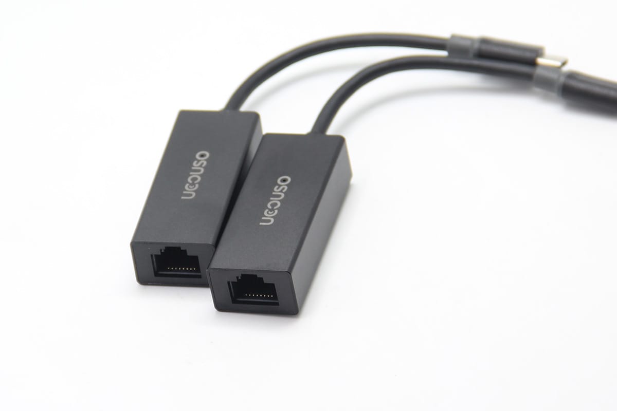 QacQoc UcoUso type-c转USB3.0 HUB RJ45 VGA HDMI适用Mac WIN