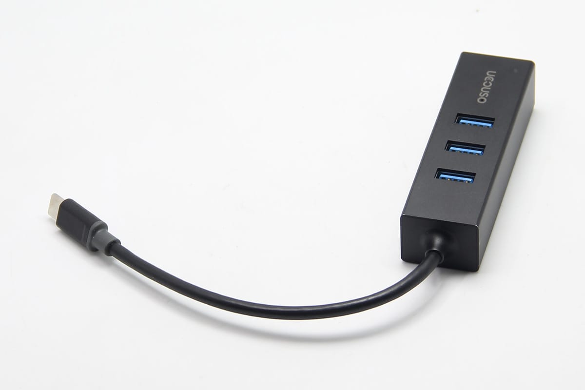 QacQoc UcoUso type-c转USB3.0 HUB RJ45 VGA HDMI适用Mac WIN