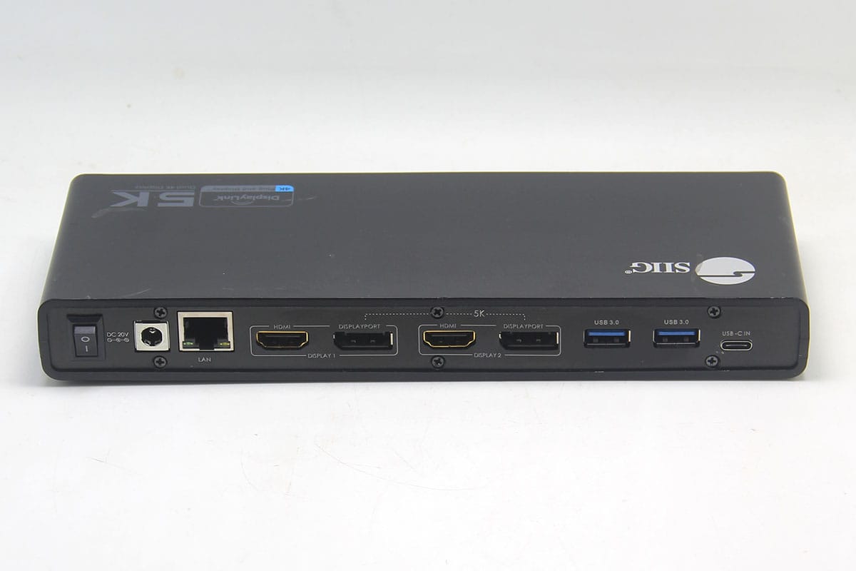 S2G通用型displaylink协议USB-C dock 扩展坞不输出PD供电双4K单5K千兆网卡